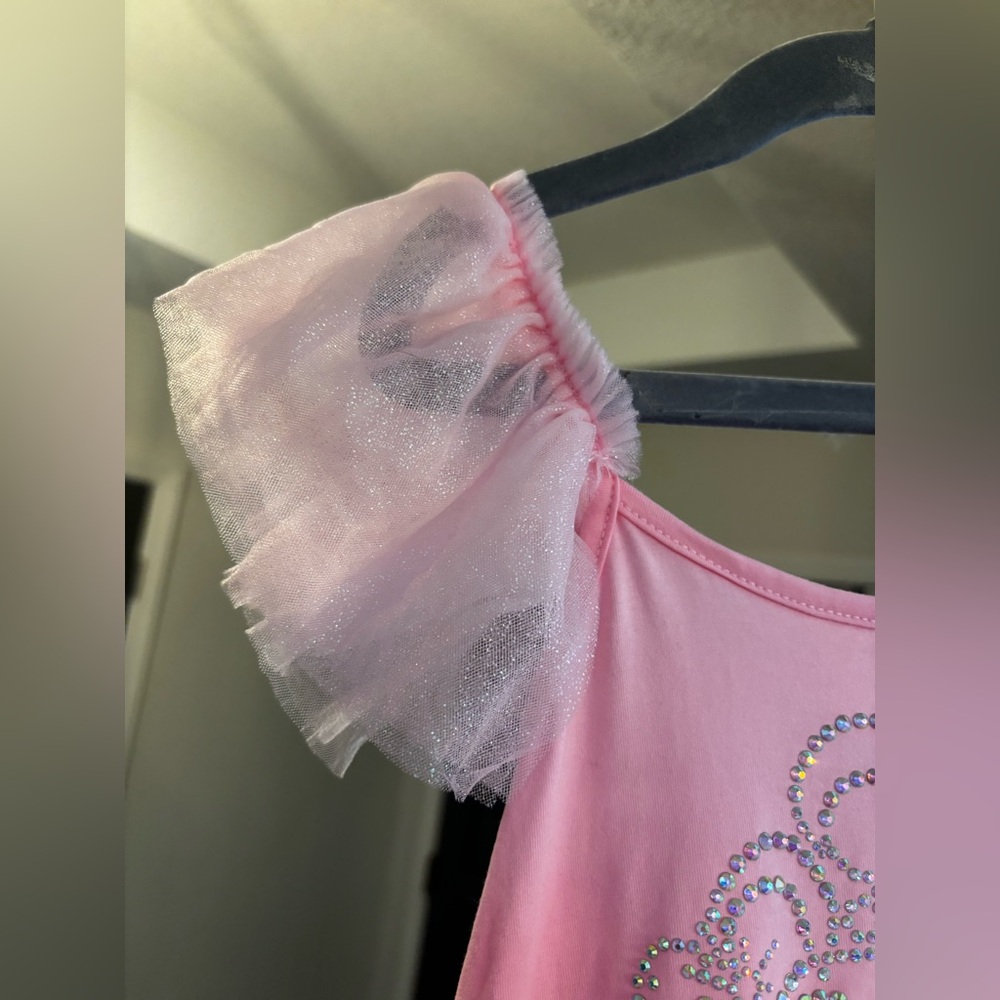 Lola + The Boys x Wicked Glinda Pink Tulle Tutu Dress | Girls 8 - Picture 10 of 15